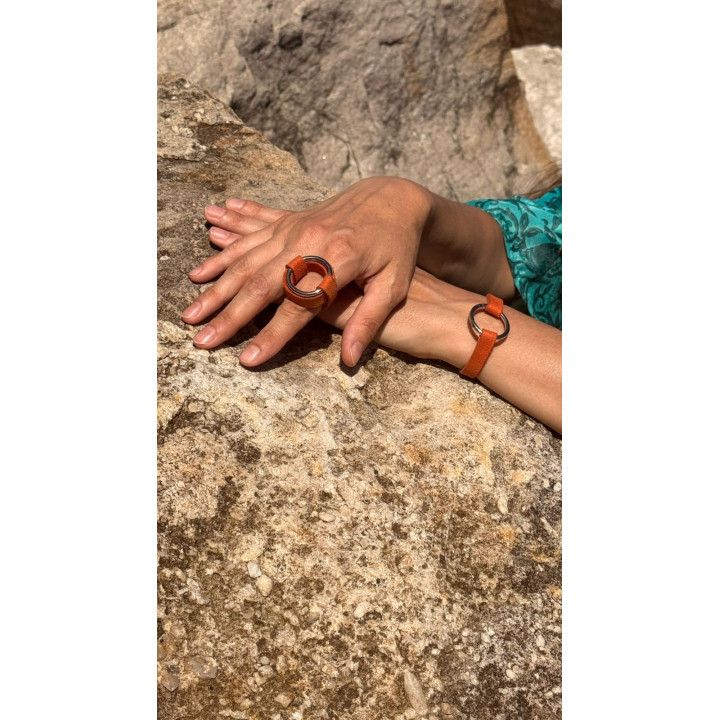 Collar Ursula + Aros Cin + Pulsera + Anillo