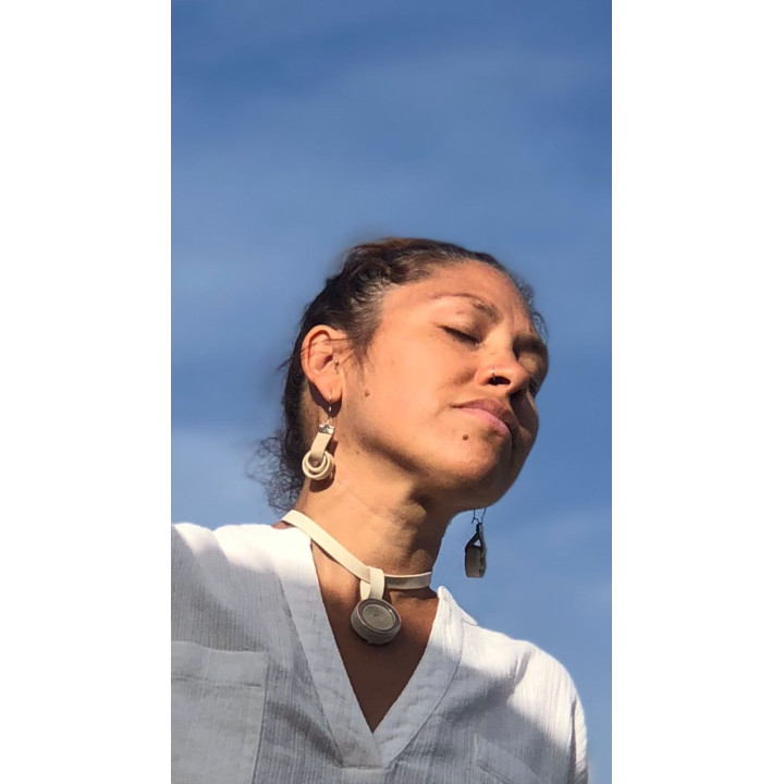 Set Collar Moon + Aros Cin